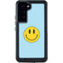 Blue Happy Face Galaxy S24 Plus Waterproof Case